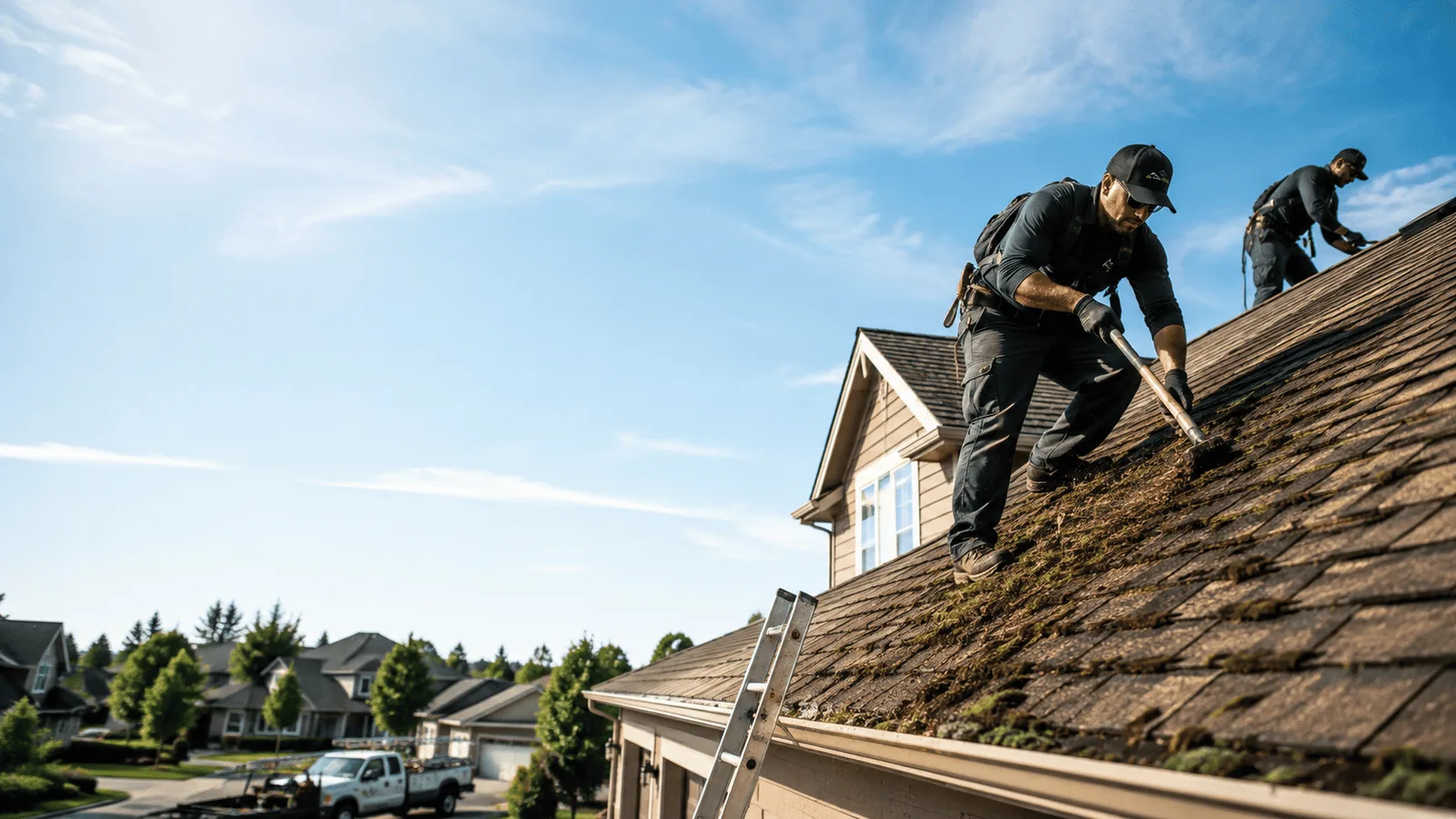 Roof Moss Removal in Nedrow, NY near me